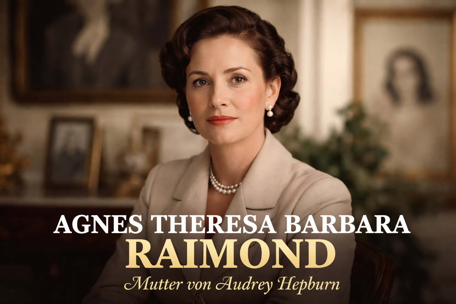 Agnes Theresa Barbara Raimond – Das bewegte Leben der Mutter von Audrey Hepburn